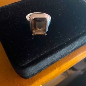 Estate Smoky Topaz Ring